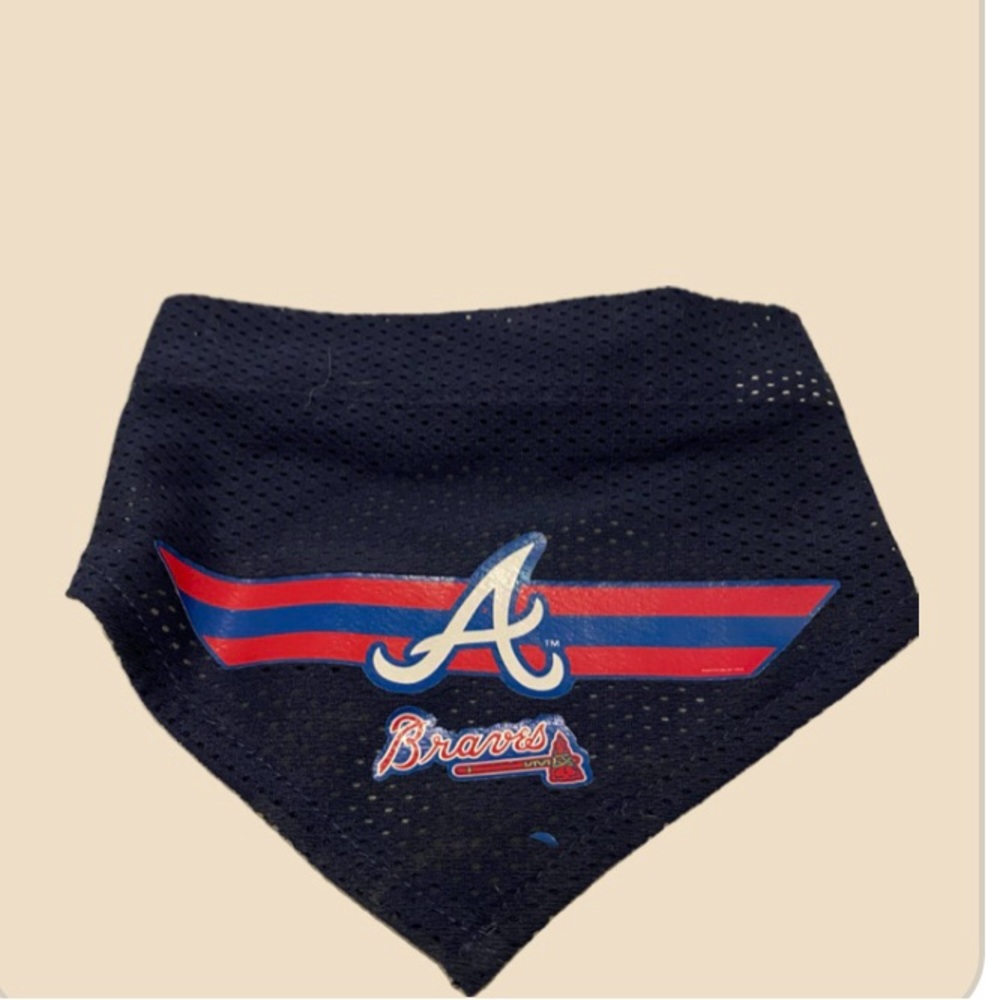 Pup 🐶 Navy Braves Bandana